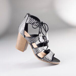 NWB Indigo  Pinka Lace-Up City Sandals, Size 9, NEW (No Box)